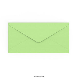 Enveloppe verte pâle 110x220 mm (DL)