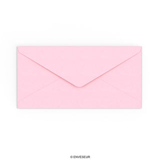 Enveloppe rose pâle 110x220 mm (DL)