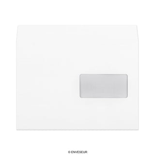 Enveloppe blanche 162x229 mm (C5)