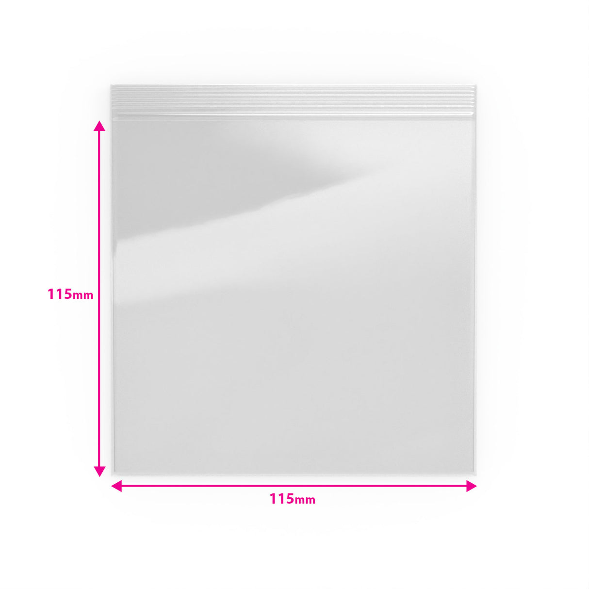 Sachets transparents Zip