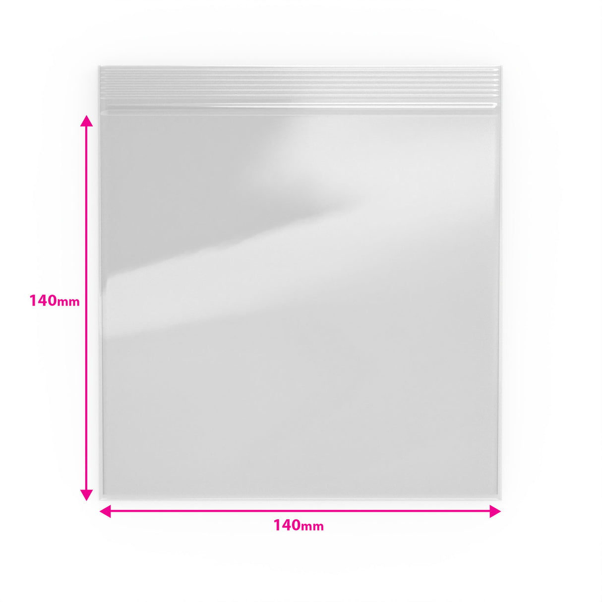 Sachets transparents Zip