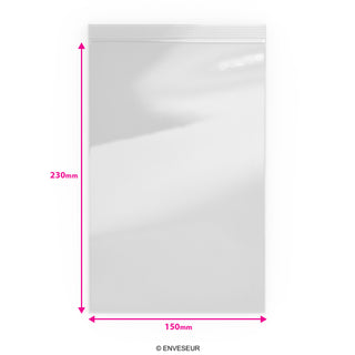 Sachets transparents Zip
