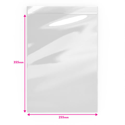 Sachets transparents Zip