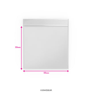 Sachets transparents Zip