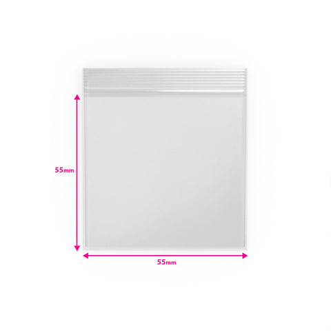 Sachets transparents Zip