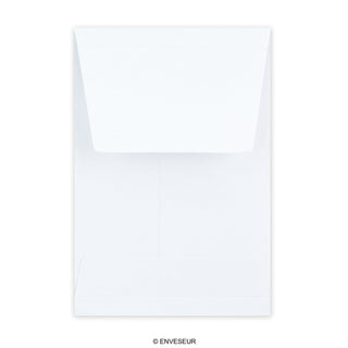 Enveloppe blanche à soufflet 162x114x25 mm (C6)