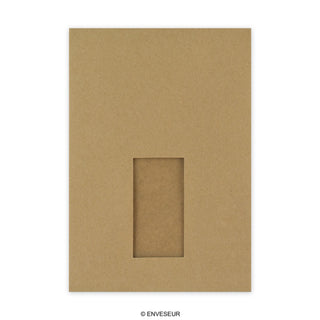 Enveloppe manille à fenêtre avec soufflet 229x162x25 mm (C5)