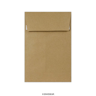 Enveloppe kraft à soufflet