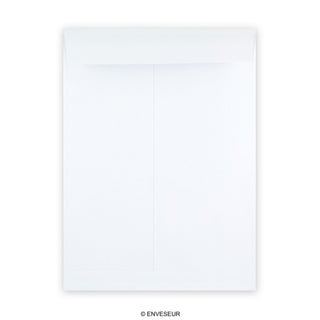Enveloppe blanche à soufflet 405x305x30 mm