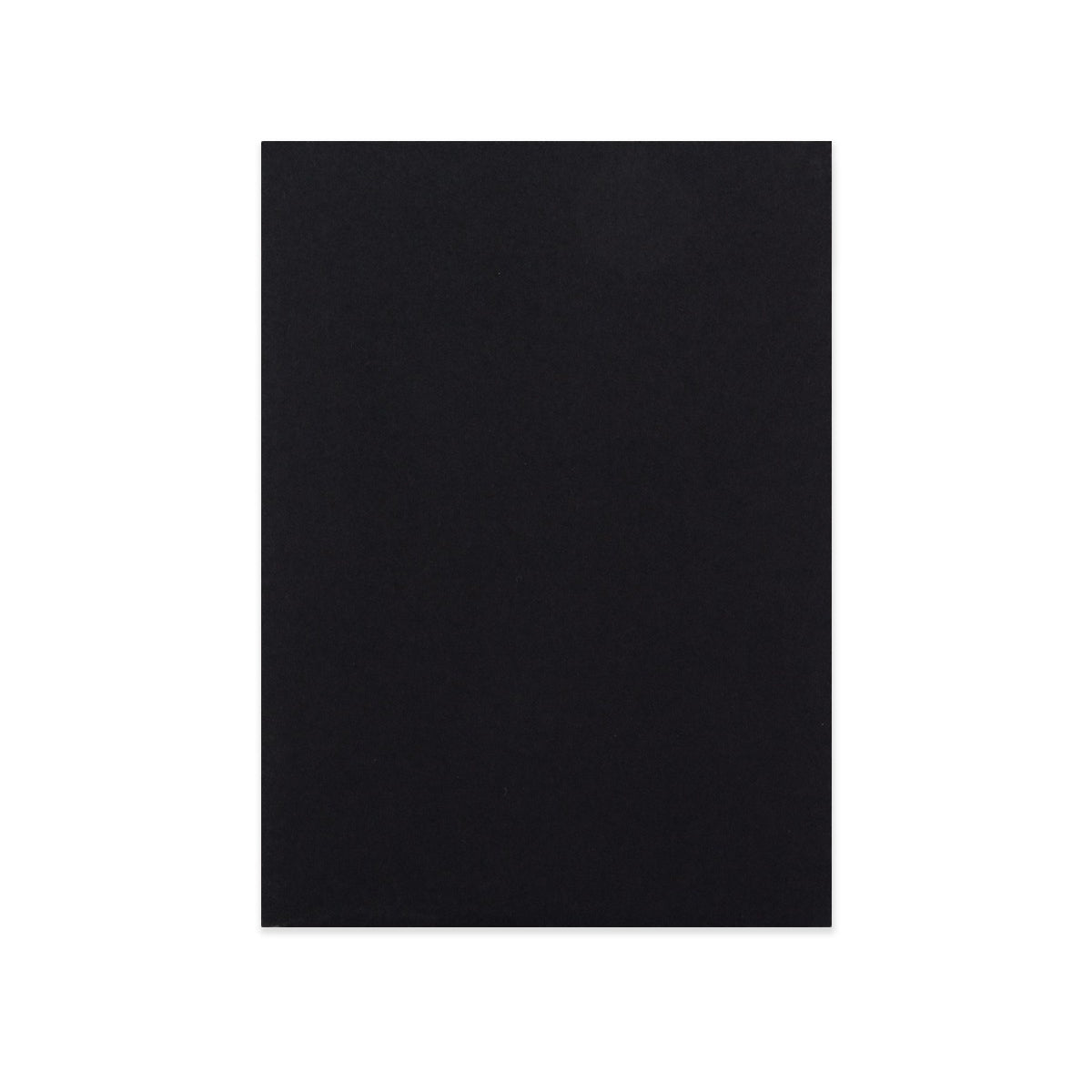 Enveloppe Noire avec Dos en Carton Rigide 162x114 mm (C6)