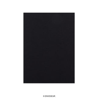 Enveloppe Noire avec Dos en Carton Rigide 229x162 mm (C5)