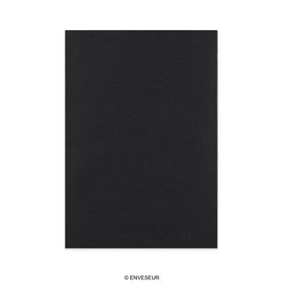 Enveloppe Noire avec Dos en Carton Rigide 229x162 mm (C5) 550gr