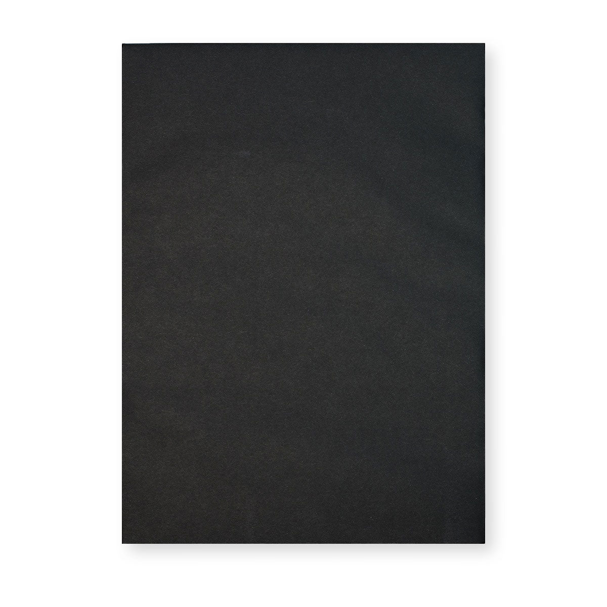 Enveloppe Noire avec Dos en Carton Rigide 229x162 mm (C5)