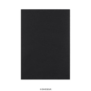 Enveloppe Entièrement Noire avec Dos en Carton Rigide 324x229 mm (C4)