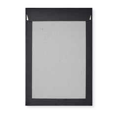 Enveloppe Noire avec Dos en Carton Rigide 324x229 mm (C4)