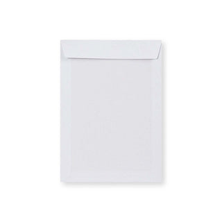Enveloppe Blanche à Dos Cartonné 324x229 mm (C4) 450gr