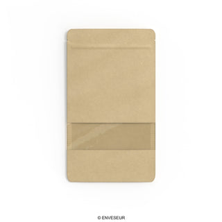 Sac alimentaires Doypack avec fenêtre