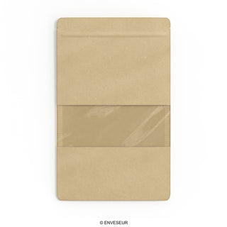 Sac alimentaires Doypack avec fenêtre