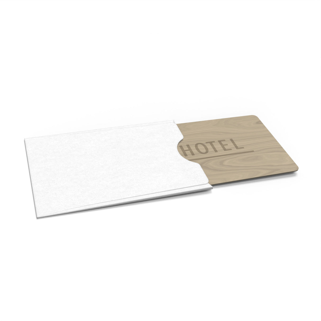 Enveloppes pour cartes d'hôtel