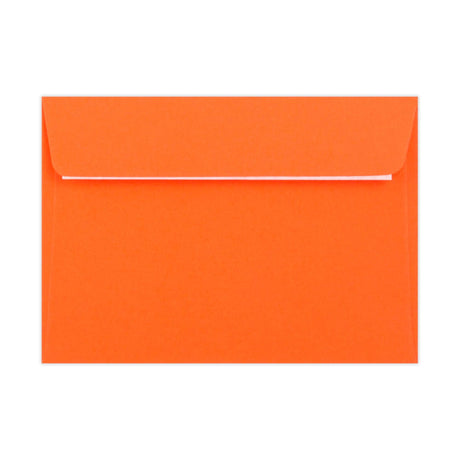 Enveloppe orange 125x176 mm