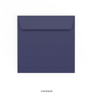 Enveloppe bleue foncée 155x155 mm