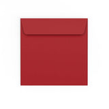 Enveloppe rouge foncée 155x155 mm