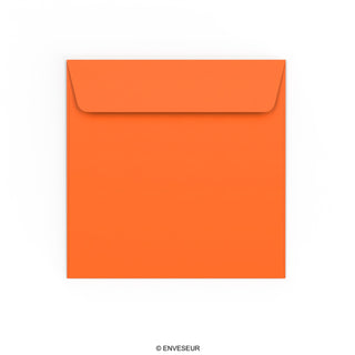Enveloppe orange 155x155 mm