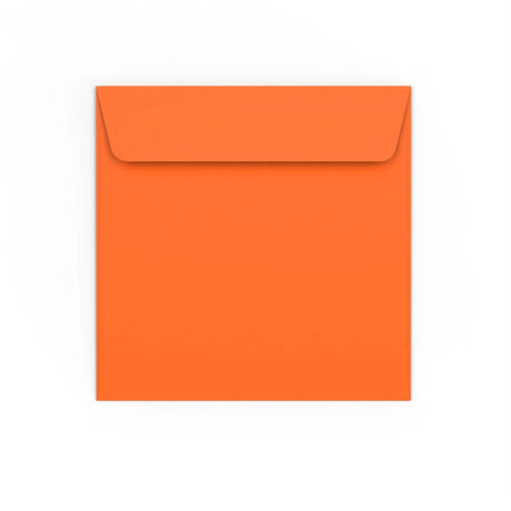Enveloppe orange 155x155 mm
