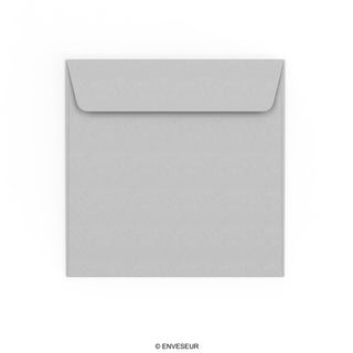 Enveloppe grise pâle 155x155 mm