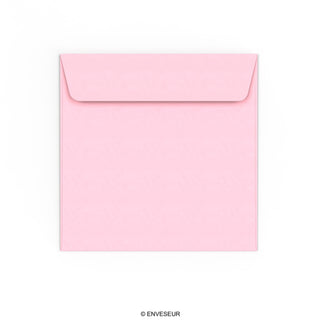 Enveloppe rose pâle 155x155 mm