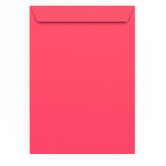 Enveloppe rose éclatante 324x229 mm (C4)