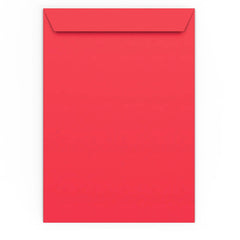 Enveloppe rouge éclatante 324x229 mm (C4)