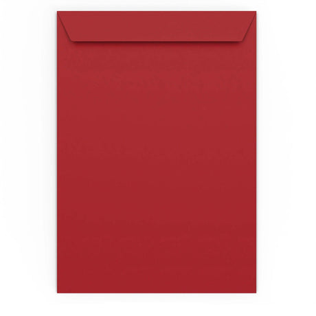 Enveloppe rouge foncée 324x229 mm (C4)