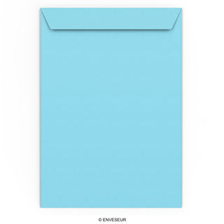 Enveloppe bleue vive 324x229 mm (C4)