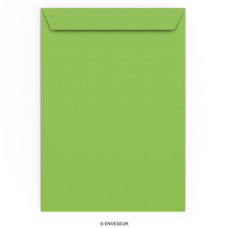 Enveloppe verte vive 324x229 mm (C4)