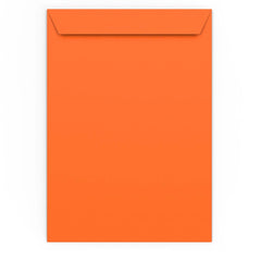 Enveloppe orange 324x229 mm (C4)