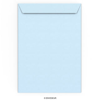 Enveloppe bleue pâle 324x229 mm (C4)
