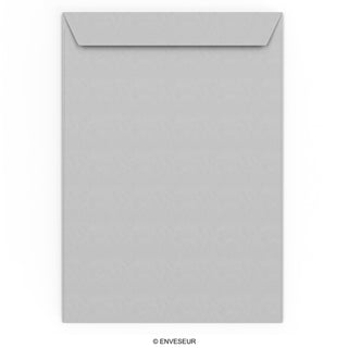 Enveloppe grise pâle 324x229 mm (C4)