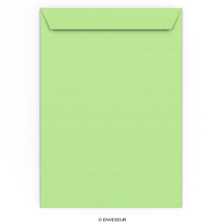 Enveloppe verte pâle 324x229 mm (C4)