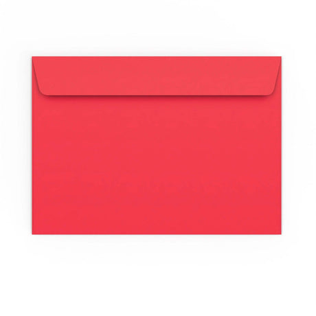 Enveloppe rouge éclatante 162x229 mm (C5)