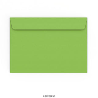 Enveloppe verte vive 162x229 mm (C5)