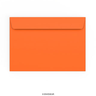 Enveloppe orange 162x229 mm (C5)
