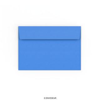 Enveloppe bleue éclatante 114x162 mm (C6)