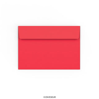 Enveloppe rouge éclatante 114x162 mm (C6)