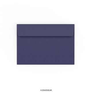Enveloppe bleue foncée 114x162 mm (C6)