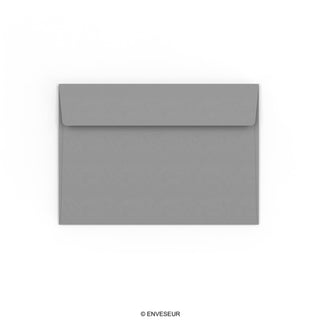 Enveloppe gris foncé 114x162 mm (C6)
