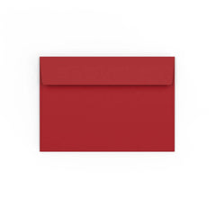 Enveloppe rouge foncée 114x162 mm (C6)