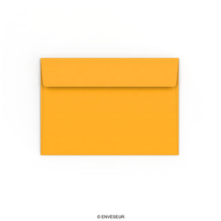 Enveloppe jaune profonde 114x162 mm (C6)