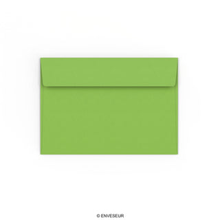 Enveloppe verte vive 114x162 mm (C6)