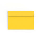 Enveloppe jaune vive 114x162 mm (C6)